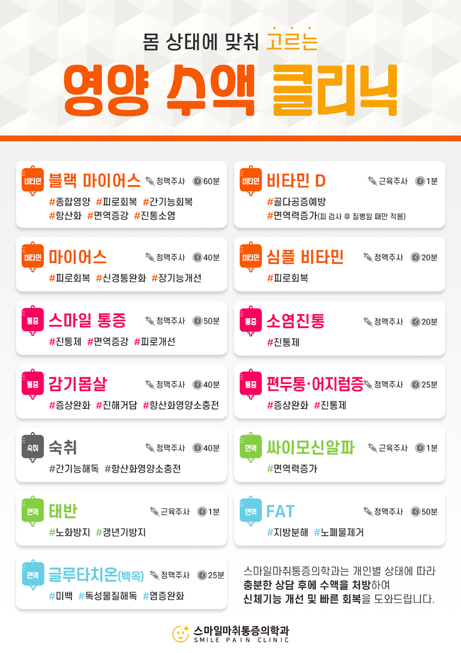 영양 수액 클리닉
